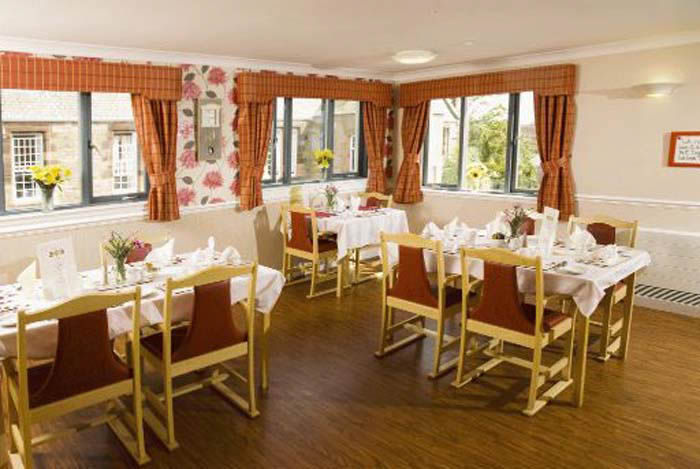 Dining room at Guthrie care home