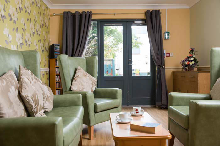 Lounge area at Guthrie care home